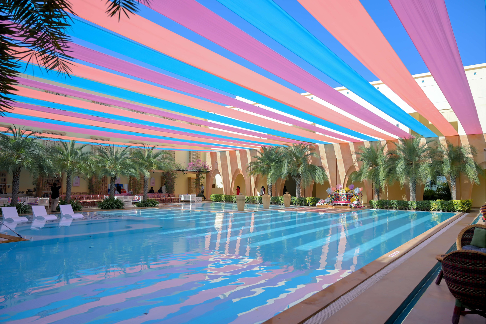 Poolside